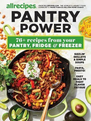 cover image of allrecipes Pantry Power
